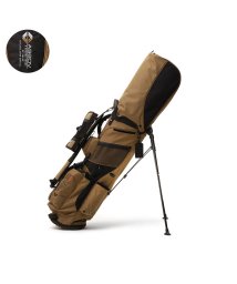 AS2OV GOLF(アッソブ ゴルフ)/アッソブ キャディバッグ AS2OV GOLF ゴルフ スタンド式 8.5型 47インチ CORDURA FINE TEX CADDY BAG 562300/キャメル