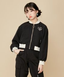 JENNI love(ジェニィラブ)/【セットアップ着用可】【はっ水加工】アクティブシャカシャカブルゾン/ブラック