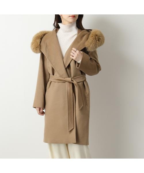 MAX MARA Studio ウールコート MANGO ベルテッド MANGO MAX MARA Studio