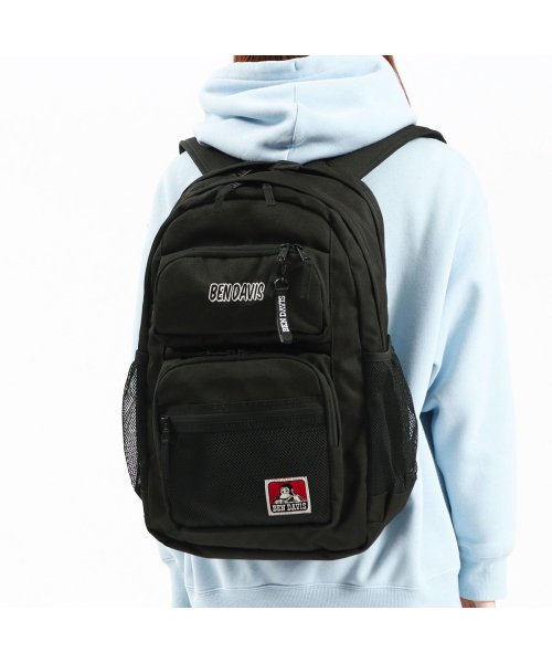 BEN DAVIS(BEN DAVIS)/ベンデイビス リュック 大容量 BEN DAVIS デイパック リュックサック A4 B4 31L PC 2層 CLASS DAYPACK BDW－8306/ブラック系2