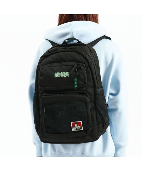 BEN DAVIS(BEN DAVIS)/ベンデイビス リュック 大容量 BEN DAVIS デイパック リュックサック A4 B4 31L PC 2層 CLASS DAYPACK BDW－8306/ブラック系1