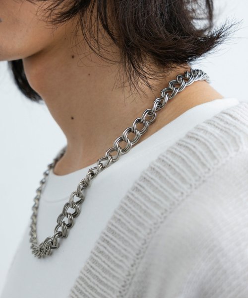 JUNRed(ジュンレッド)/ital. from JUNRed / assort chain necklace/シルバー（93）