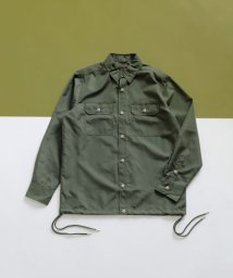 ITEMS URBANRESEARCH(アイテムズアーバンリサーチ（メンズ）)/TAION　Military Long Sleeve Shirts/OLV