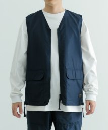 ITEMS URBANRESEARCH(アイテムズアーバンリサーチ（メンズ）)/TAION　Military Reversible Vest/D.NVY