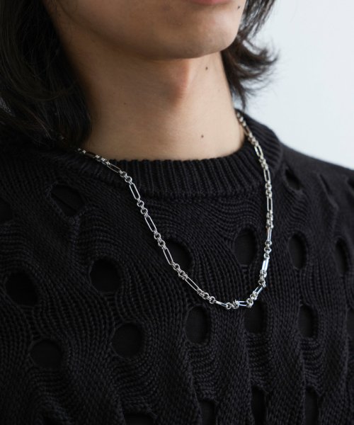 JUNRed(ジュンレッド)/ital. from JUNRed / figaro chain necklace/シルバー（93）