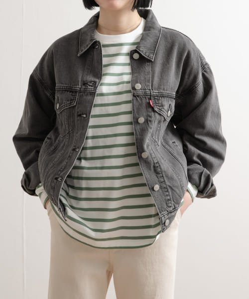 URBAN RESEARCH DOORS(アーバンリサーチドアーズ)/Levi's　TRUCKER JACKET/BLACK