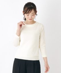  LAURA ASHLEY/【マシンウォッシャブル可/コットン混/同素材アイテムあり】ボートネックニット/505914231