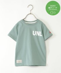 ikka kids(イッカ　キッズ)/【親子おそろい】URBAN NATURE LIFE ロゴTシャツ（120〜160cm）/ミント