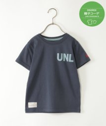 ikka kids(イッカ　キッズ)/【親子おそろい】URBAN NATURE LIFE ロゴTシャツ（120〜160cm）/ネイビー