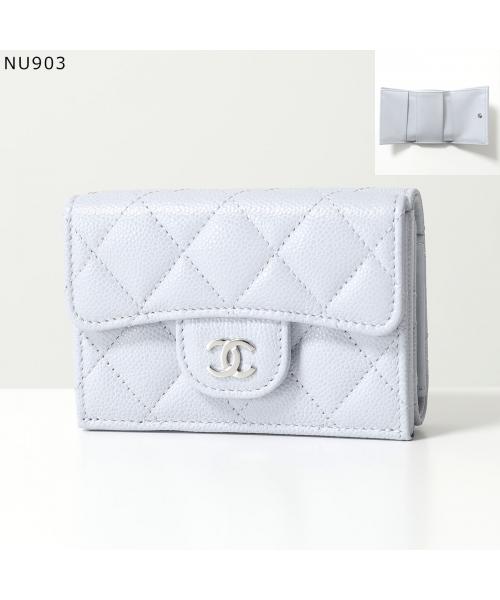 CHANEL 三つ折り財布 MATELASSE マトラッセ AP0230(505820880 