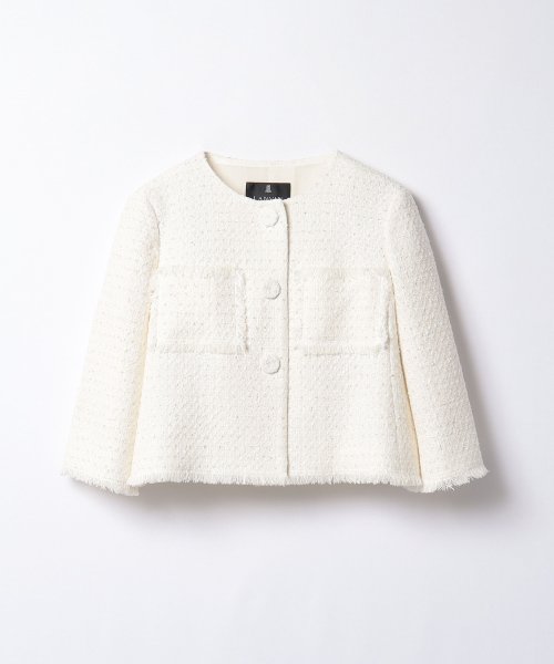 ノーカラージャケット 