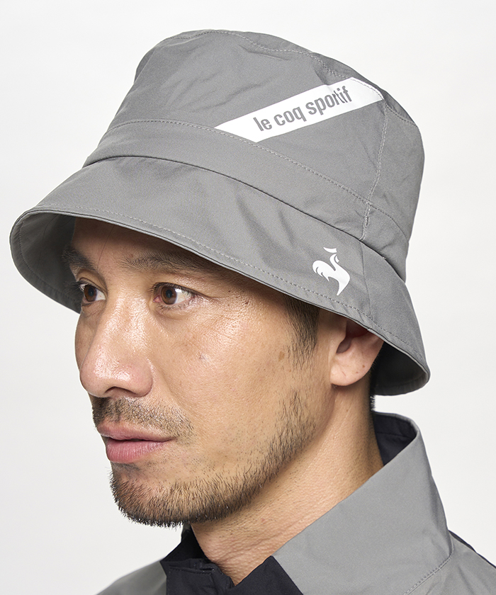 lecoqsportifgolf レインハット グレー F lecoqsportifgolf レインハット グレー F