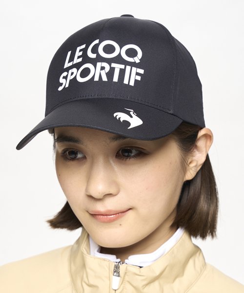 le coq sportif GOLF (ルコックスポルティフ（ゴルフ）)/レインキャップ/ブラック