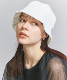 BEAUTY&YOUTH UNITED ARROWS(ビューティーアンドユース　ユナイテッドアローズ)/ワッフル カット チューリップ ハット/WHITE