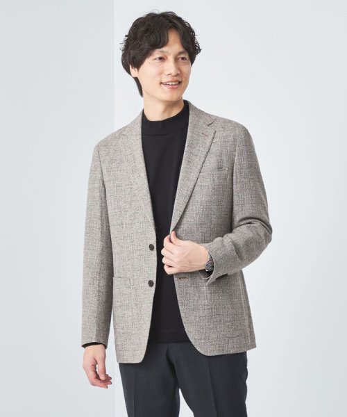 コットン リネン ブークレ 2B RG ジャケット 2B RG 着用サイズ:L T1297833803 (10010円)