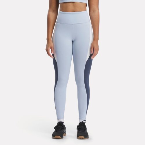 Reebok(リーボック)/ラックス ハイライズ カラーブロック タイツ / LUX HR TIGHT－ CB /ブルー