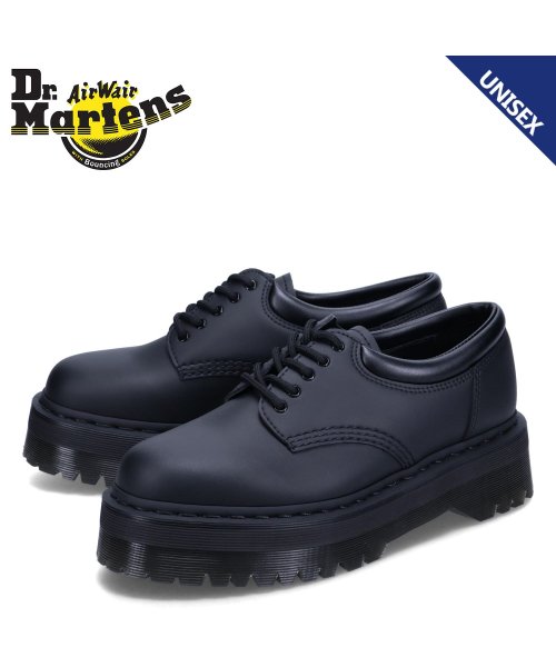 DR.MARTENS(ドクターマーチン)/ ドクターマーチン Dr.Martens 5ホール シューズ ビーガン クアッド モノ レザー メンズ レディース 厚底 VEGAN 8053 QUAD MON/その他