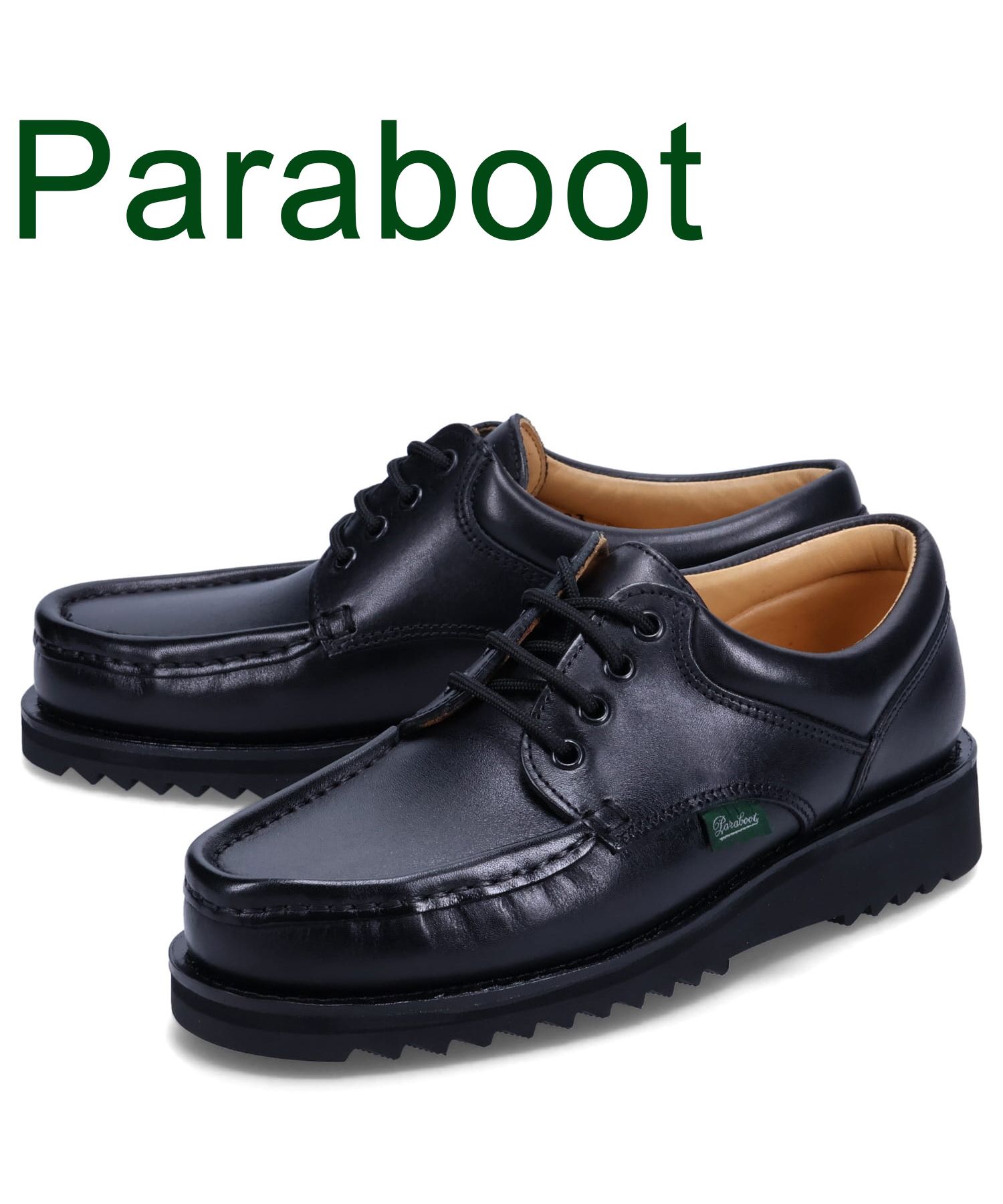 Paraboot/パラブーツ/THIERS SPORT SOLE/6.5ブラック