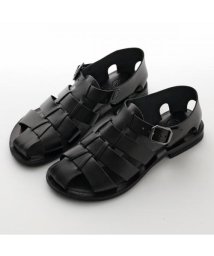 EDER SHOES/EDER SHOES グルカ サンダル 300 レザー フラット ストラップ/505914775