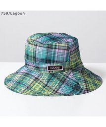 GANNI/GANNI バケットハット Recyclled Tech Bucket Hat /505914778