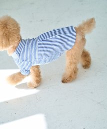 ROPE PICNIC PASSAGE/【DOG】刺繍ロゴ入りストライプシャツ/505914788