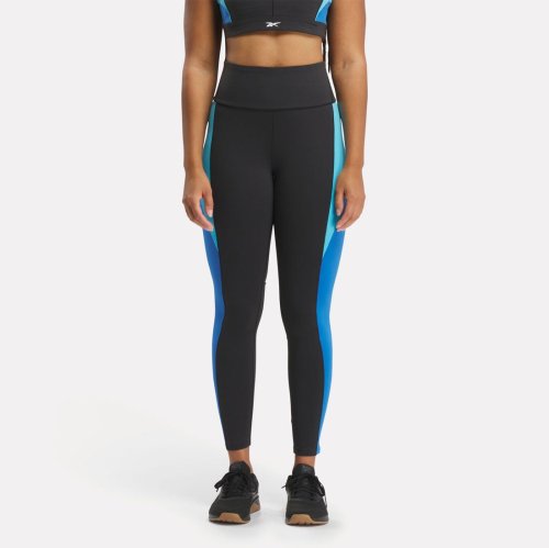 Reebok(リーボック)/ラックス ハイライズ カラーブロック タイツ / LUX HR TIGHT－ CB /ブラック