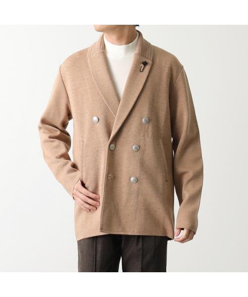 LARDINI(ラルディーニ)/LARDINI ニット ジャケット ITLJMP01 IT61000 ウール ミラノリブ/その他