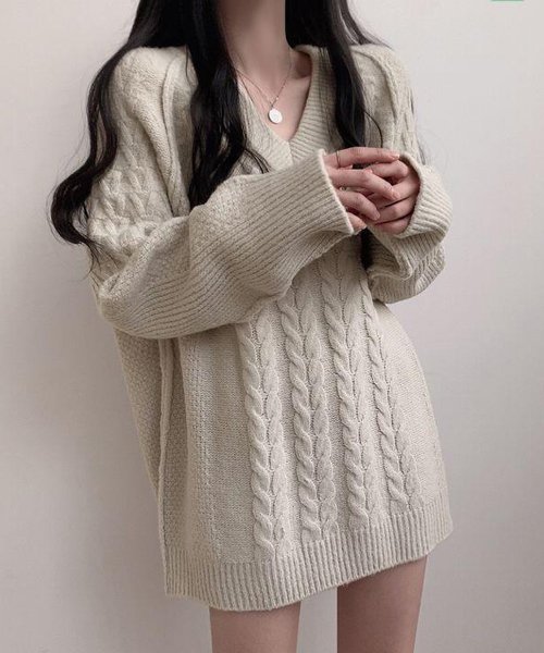 BALLSEY♡モヘア20%アイボリーニット 悪かっ