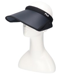 FILA（Hat）(フィラ（ボウシ）)/FLW SIDEUP VISOR/ブラック