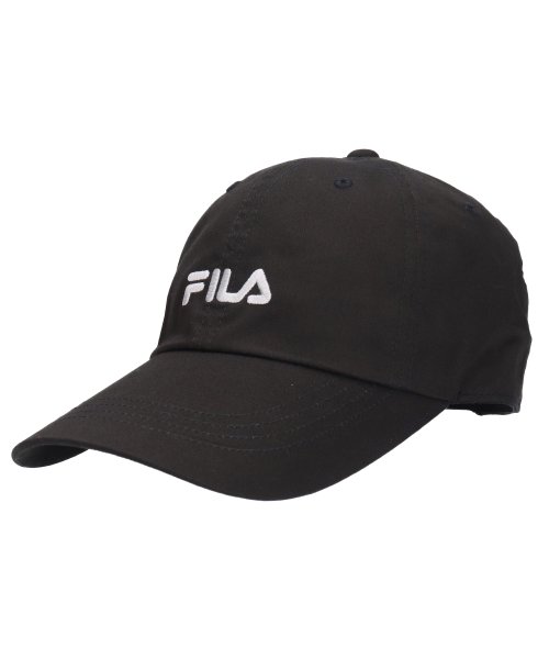 FILA（Hat）(フィラ（ボウシ）)/FLM 花粉対策 LONG VISOR CAP/ブラック