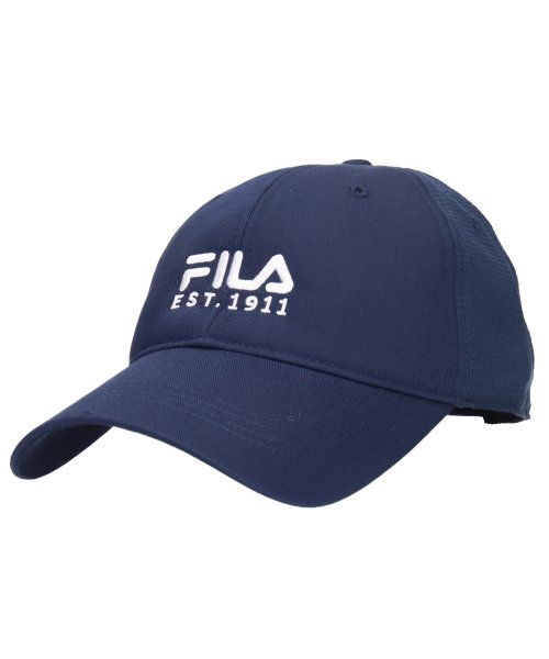 FILA（Hat）(フィラ（ボウシ）)/FLM  TC×REPREVE CAP/ネイビー