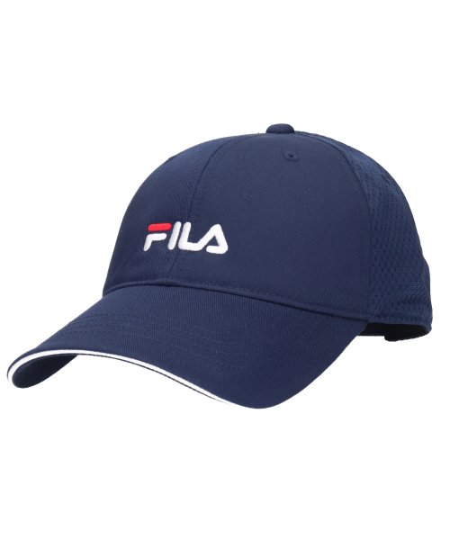 FILA（Hat）(フィラ（ボウシ）)/FLM TC×L ME STRETCH FIT CAP/ネイビー