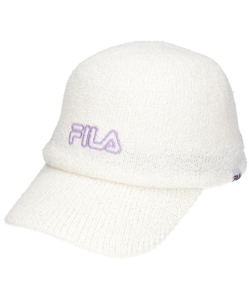 FILA（Hat）(フィラ（ボウシ）)/FLM THERMO CAP/ホワイト