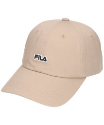 FILA（Hat）(フィラ（ボウシ）)/FLW FELT LOGO 6P CAP/ベージュ