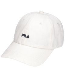 FILA（Hat）(フィラ（ボウシ）)/FLW FELT LOGO 6P CAP/ホワイト