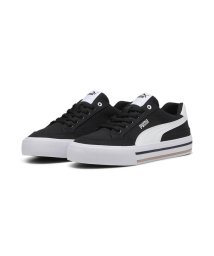 PUMA(プーマ)/ユニセックス コート クラシック VULC PS  スニーカー/PUMABLACK-PUMAWHITE