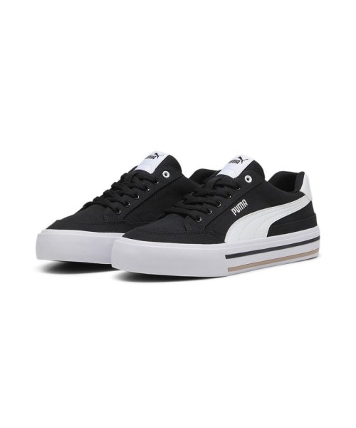 PUMA(PUMA)/ユニセックス コート クラシック VULC PS  スニーカー/PUMABLACK-PUMAWHITE