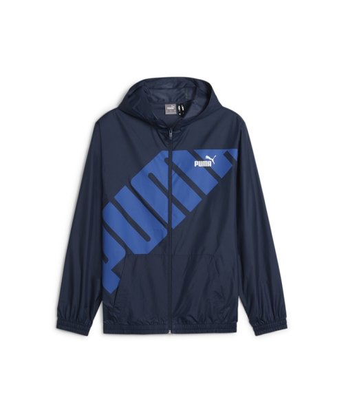 PUMA(PUMA)/メンズ フーデッド ウィンドブレーカー/CLUBNAVY