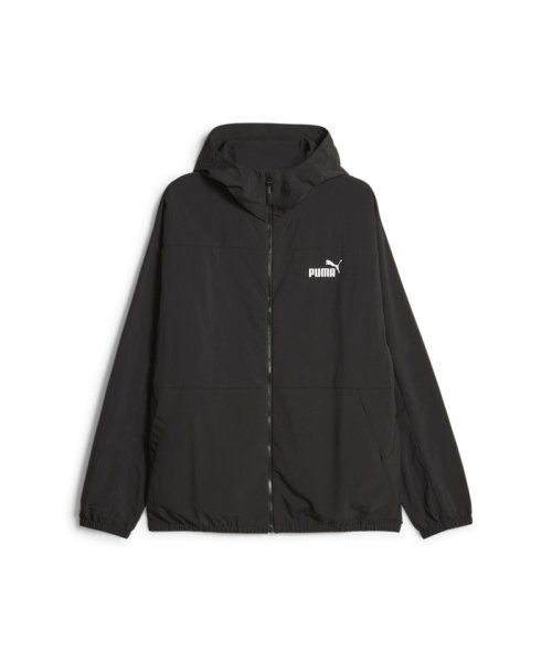 PUMA(プーマ)/メンズ フーデッド ウィンドブレーカー ジャケット/PUMABLACK