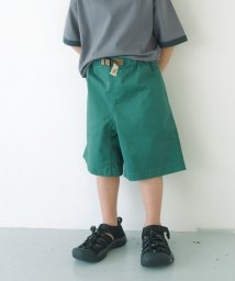 green label relaxing （Kids）(グリーンレーベルリラクシング（キッズ）)/【別注】＜GRAMICCI＞カラーショートパンツ 120－130cm/DK.GREEN
