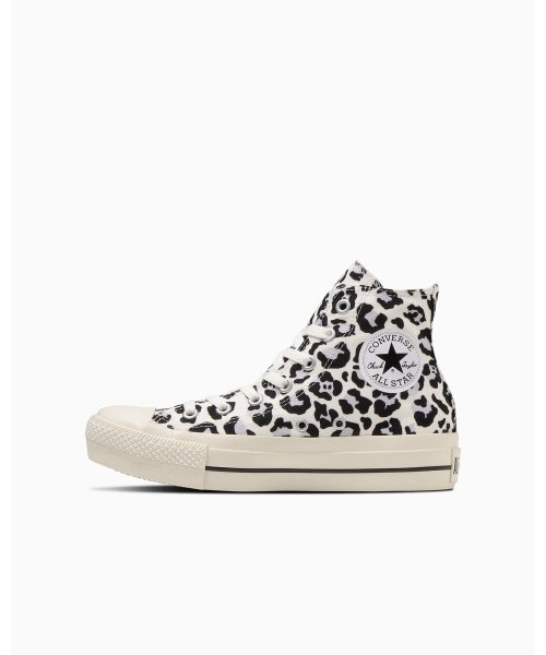 CONVERSE(CONVERSE)/ALL STAR PLTS MONOLEOPARD HI / オールスター　ＰＬＴＳ　モノレパード　ＨＩ/ホワイト