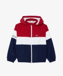 LACOSTE KIDS(ラコステ　キッズ)/BOYS カラーブロック撥水フードジャケット/トリコロール