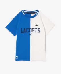 LACOSTESPORTS KIDS(ラコステスポーツ　キッズ)/『ダニール・メドベージェフ』キッズアシンメトリーカラーブロックTシャツ/ブルー