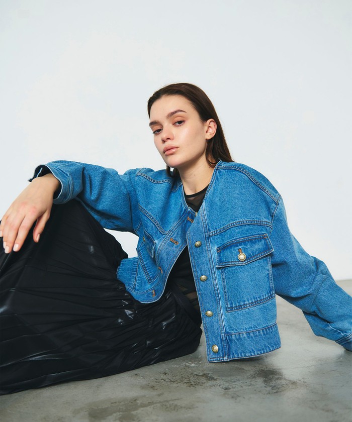 ブルー系｜ジャケット｜GRACE CONTINENTAL(グレースコンチネンタル