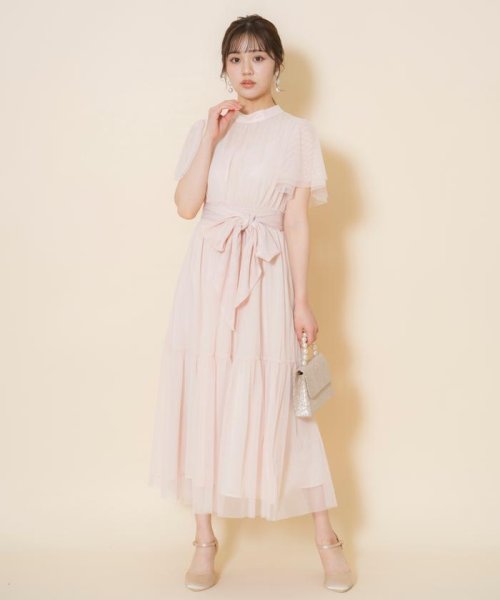 チュールティアードドレス チュールティアードドレス J1533071582(11655円)