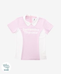 Samantha GOLF/半袖ストレッチスポーティーポロ/505917283