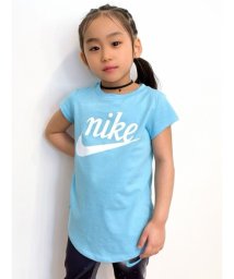 NIKE(NIKE)/NIKE(ナイキ) SCRIPT FUTURA S/S TEE キッズ(96－122cm)/LIGHT BLUE