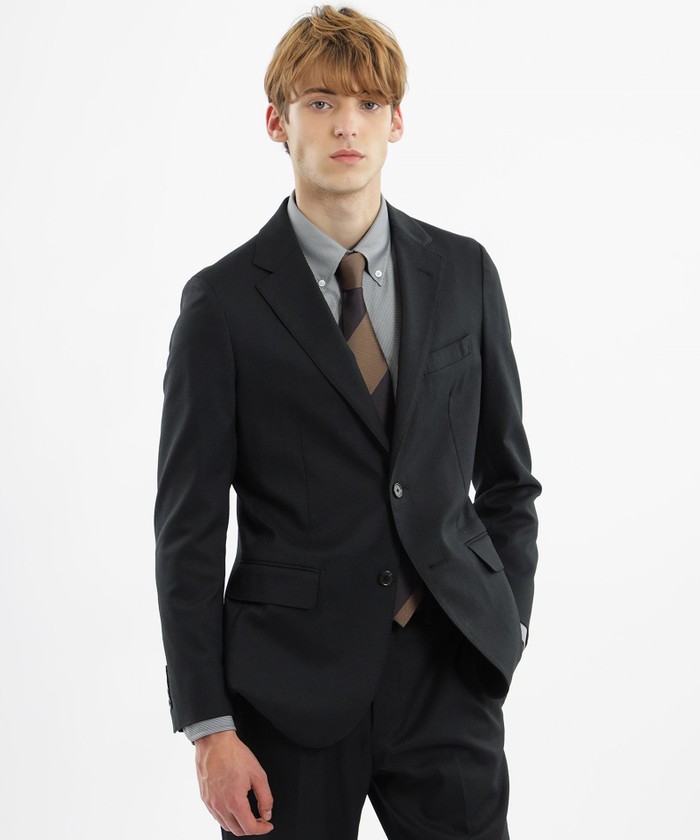 トロッター ジャケット#000（ナンバーゼロ）バーズアイストレッチ