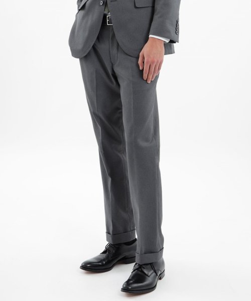 トロッター トラウザーズ #000（ナンバーゼロ）バーズアイストレッチ トロッター ナンバーゼロ