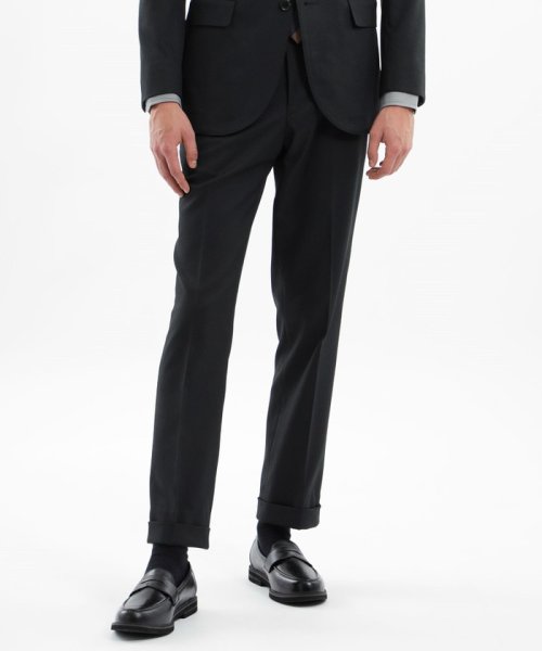 トロッター トラウザーズ #000（ナンバーゼロ）バーズアイストレッチ トロッター ナンバーゼロ